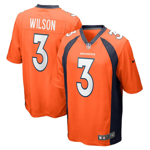 Men's Denver Broncos Russell Wilson Game Nike Jersey