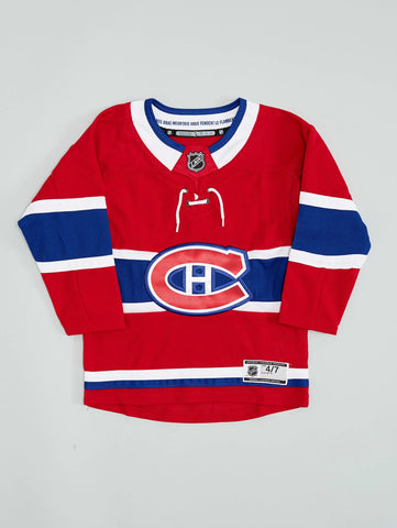Youth Montreal Canadiens Red Home Premier Jersey (4-7)