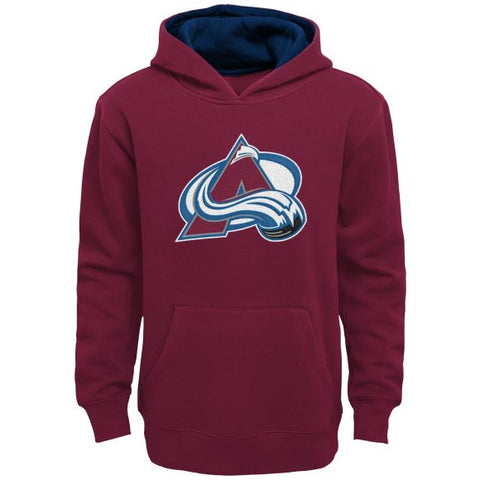 Youth  Colorado Avalanche Pullover Hoodie - Maroon