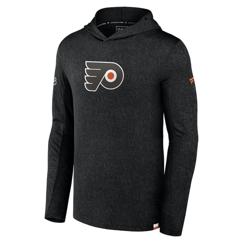 Men's Philadelphia Flyers Locker Room Hooded Long Sleeve