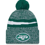 Men's New Era New York Jets 2023 NFL Sideline Cuffed Knit Toque