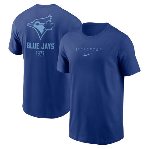 Men's Nike Toronto Blue Jays Logo Stack T-Shirt