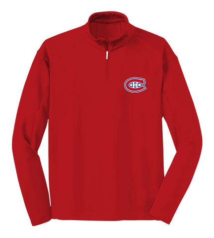 Men's Montreal Canadiens 1/4 Zip Fleece