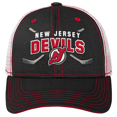 YOUTH NEW JERSEY DEVILS MESHBACK ADJUSTABLE HAT