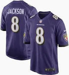 Adult Lamar Jackson Baltimore Ravens Nike Player - Jersey - Purple