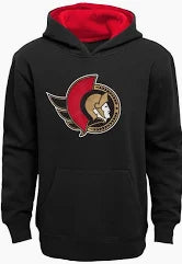 Youth Ottawa Senators Prime Basic Pullover Fleece Hoodie