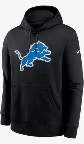 Adult Detroit Lions Club Logo Pullover Hoodie