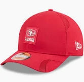 Men's San Francisco 49ers New Era 2025 Sideline M-Crown 9FORTY Adjustable Hat - Red