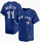 Men's Toronto Blue Jays Bo Bichette Nike Light Blue Alternate Limited Player Jersey