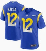 Adult Puka Nacua Los Angeles Rams Nike Jersey - Royal