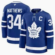 Men's Toronto Maple Leafs Auston Matthews Fanatics Blue Home Premium Jersey