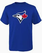 Youth Royal Toronto Blue Jays Primary Team Logo - T-Shirt