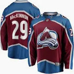 Youth Colorado Avalanche Nathan MacKinnon  Burgundy HomeJersey