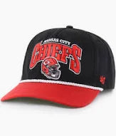 Men's Kansas City Chiefs 47 Brand Black Palermo Hitch Snapback Hat