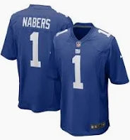 Men's Malik Nabers New York Giants Nike Player Jersey - Royal