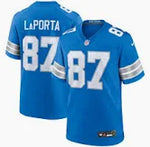 Men's Nike Detroit Lions Sam Laporta Game Jersey