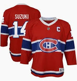 Youth Montreal Canadiens Nick Suzuki Red Home Replica Player - Jersey