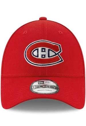 MEN'S MONTREAL CANADIENS 9FORTY A-FRAME SNAPBACK HAT - RED