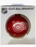 Detroit Red Wings Double Sided Single Ball Christmas Ornament