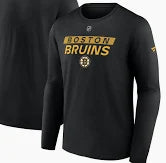 Men's Boston Bruins Authentic Pro Core Primary Long Sleeve