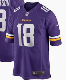 Youth Minnesota Vikings Justin Jefferson Jersey – Purple