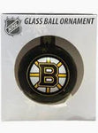 Boston Bruins Single Double Sided Single Ball Christmas Ornament