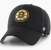 Men's Boston Bruins '47 Black Legend MVP Adjustable Hat