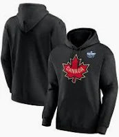 Men's Canada Fanatics Black 2025 4 Nations Face-Off Fleece Pullover Hoodie