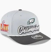 Men's Philadelphia Eagles Super Bowl LIX Champions Locker Room Trophy Collection 9SEVENTY Rope Adjustable Hat