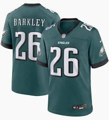 Youth Saquon Barkley Philadelphia Eagles Nike Jersey - Midnight Green