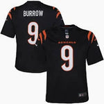 Youth Cincinnati Bengals Joe Burrow Jersey - Black