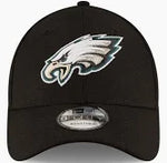 Men's Philadelphia Eagles New Era The League 9FORTY Adjustable Hat - Black