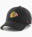 Men's Chicago Blackhawks '47 Black Legend MVP Adjustable Hat