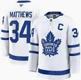 Men's Toronto Maple Leafs Auston Matthews Fanatics White Away Premium Jersey