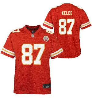 Youth Travis Kelce Kansas City Chiefs Player Game Jersey