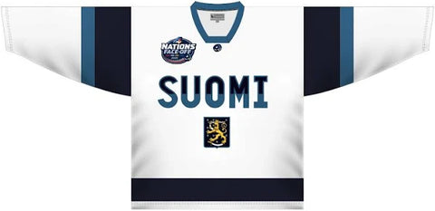 Men's Team Finland 4 Nations Tournament White Jersey