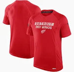 Men's Detroit Red Wings Red Authentic Pro Rink T-Shirt