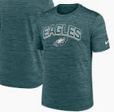 Men's Philadelphia Eagles Nike Velocity Performance T-Shirt - Midnight Green