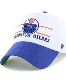 Men's Edmonton Oilers '47 White Clean Up Adjustable Hat