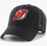 Men's New Jersey Devils 47 Black MVP Adjustable Hat