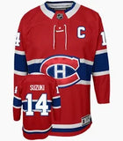 Youth Montreal Canadiens Nick Suzuki Red Home Replica Player - Jersey