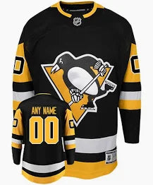YOUTH PITTSBURGH PENGUINS REPLICA NHL HOCKEY JERSEY