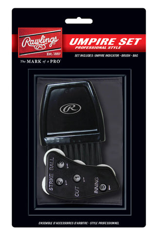 RAWLINGS UMPIRE SET (BAG/BRUSH/INDICATOR)