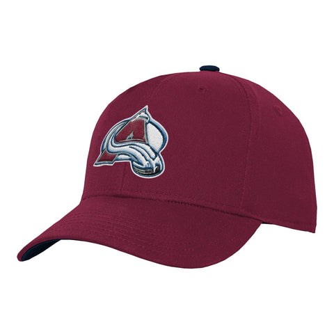 Youth Colorado Avalanche Adjustable Hat