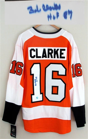 Bobby Clarke Signed Philadelphia Flyers Jersey