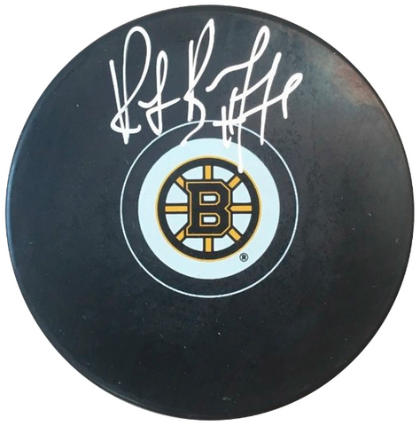 Ray Bourque Signed Boston Bruins Puck