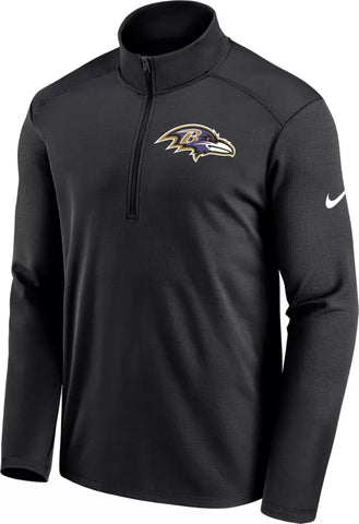 Men's Nike Baltimore Ravens 1/4 Zip Fleece