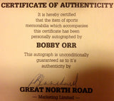 Bobby Orr RARE LE Signed Boston Bruins 6 Card Frame