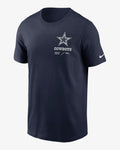 Men's Dallas Cowboys Nike Lockup Performance T-Shirt