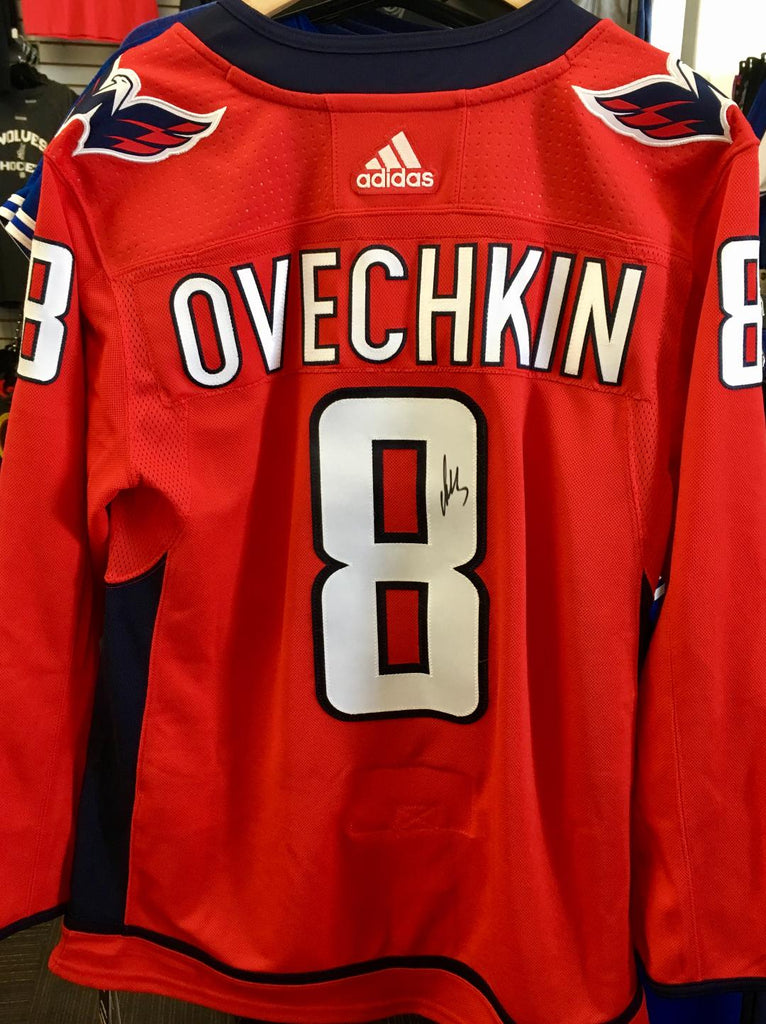 Alexander Ovechkin Signed Washington Capitals Adidas Authentic Pro